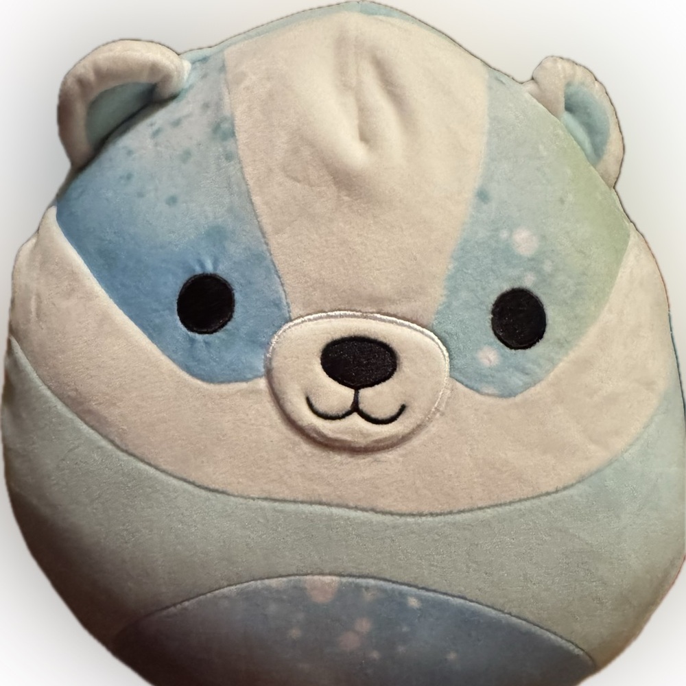 NEW. Banks the badger squishmallow 12 inch